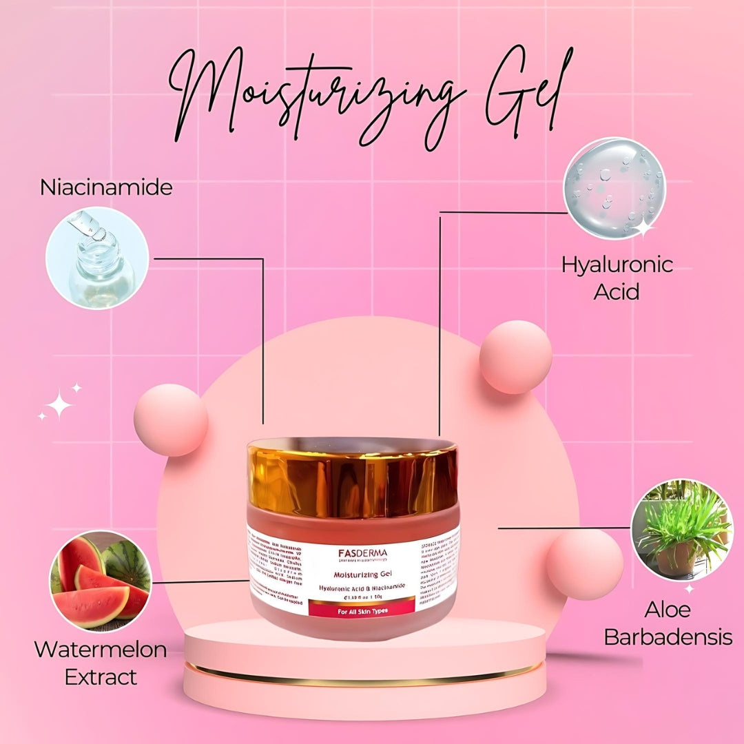 Moisturizing Gel - 50gms - Niacinamide and Hyaluronic Acid